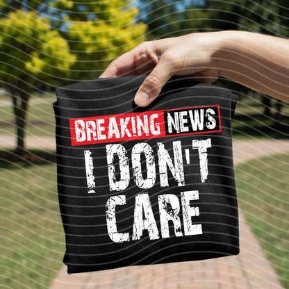 Breaking News I Don't Care Graphic Tee