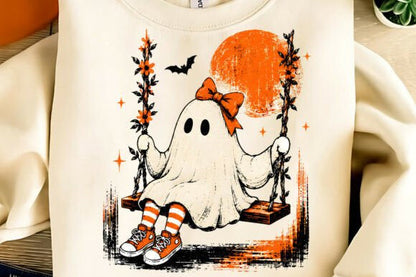 Swinging Ghost Graphic Tee