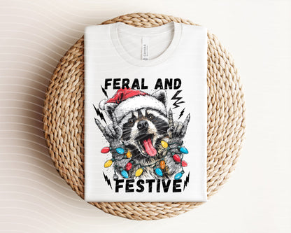 Feral and Festive Graphic Tee