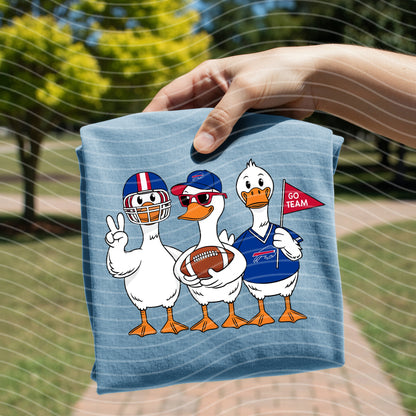 Bills Go Team Geese Graphic Tee