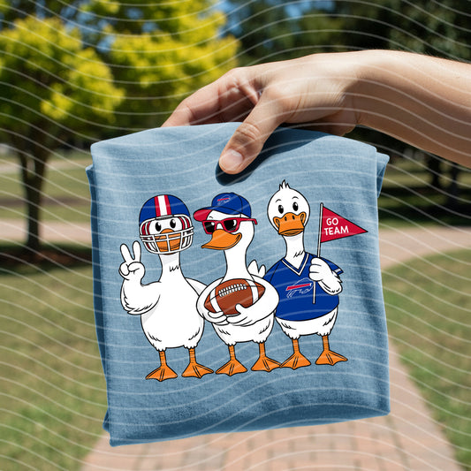 Bills Go Team Geese Graphic Tee
