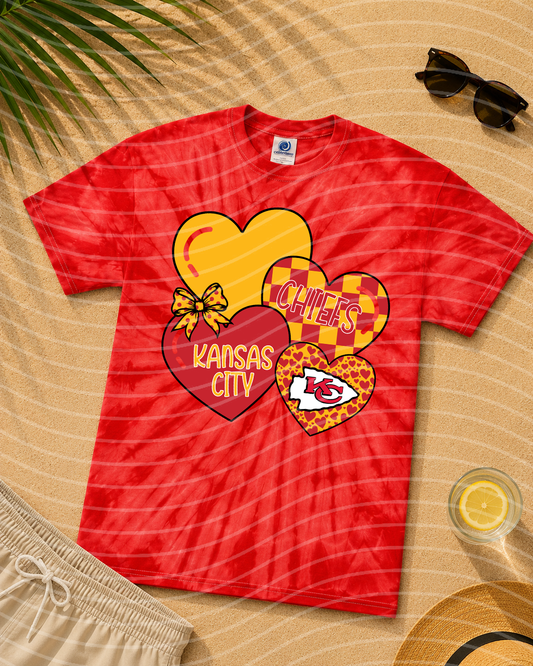 Chiefs Hearts Graphic Tee
