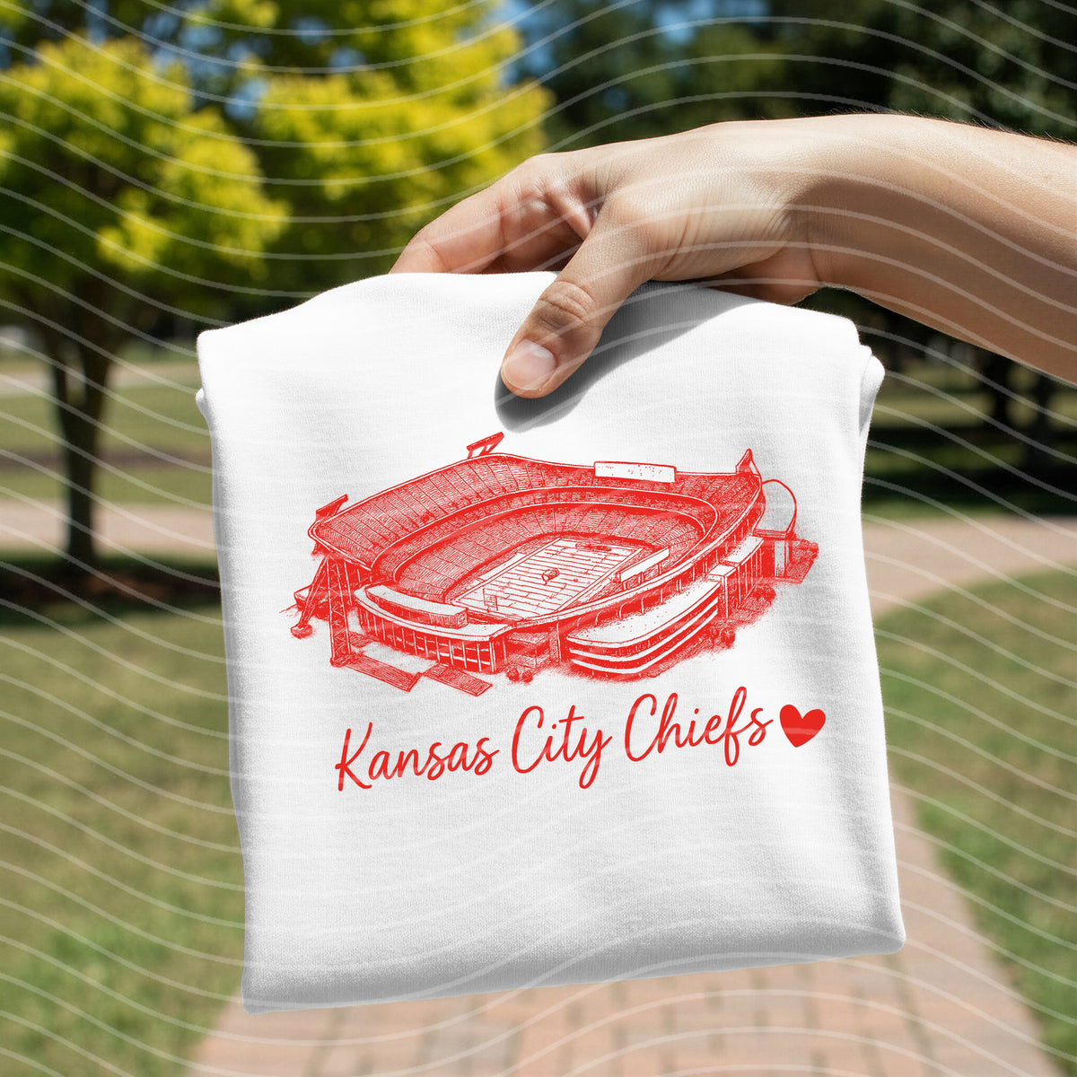 Chiefs Stadium Graphic Tee