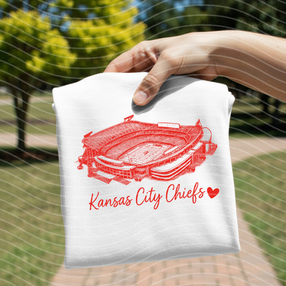 Chiefs Stadium Graphic Tee