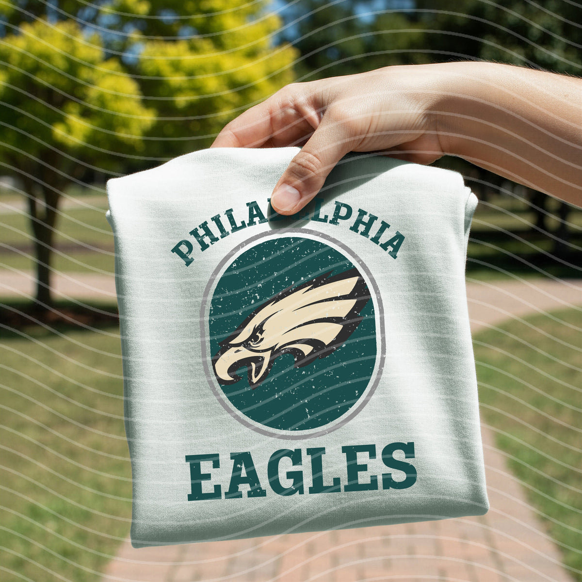 Eagles Retro Stamp Graphic Tee