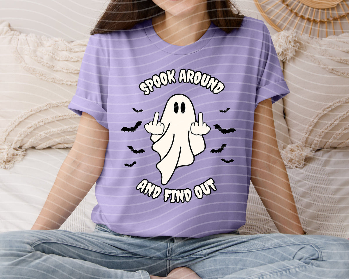 Spook Around and Find Out Graphic Tee
