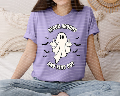 Spook Around and Find Out Graphic Tee