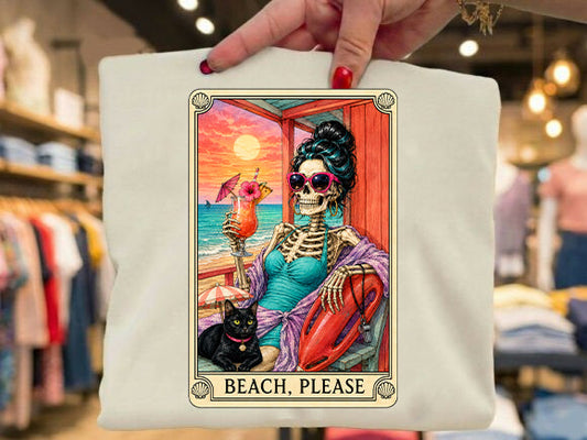 Beach Please Graphic Tee