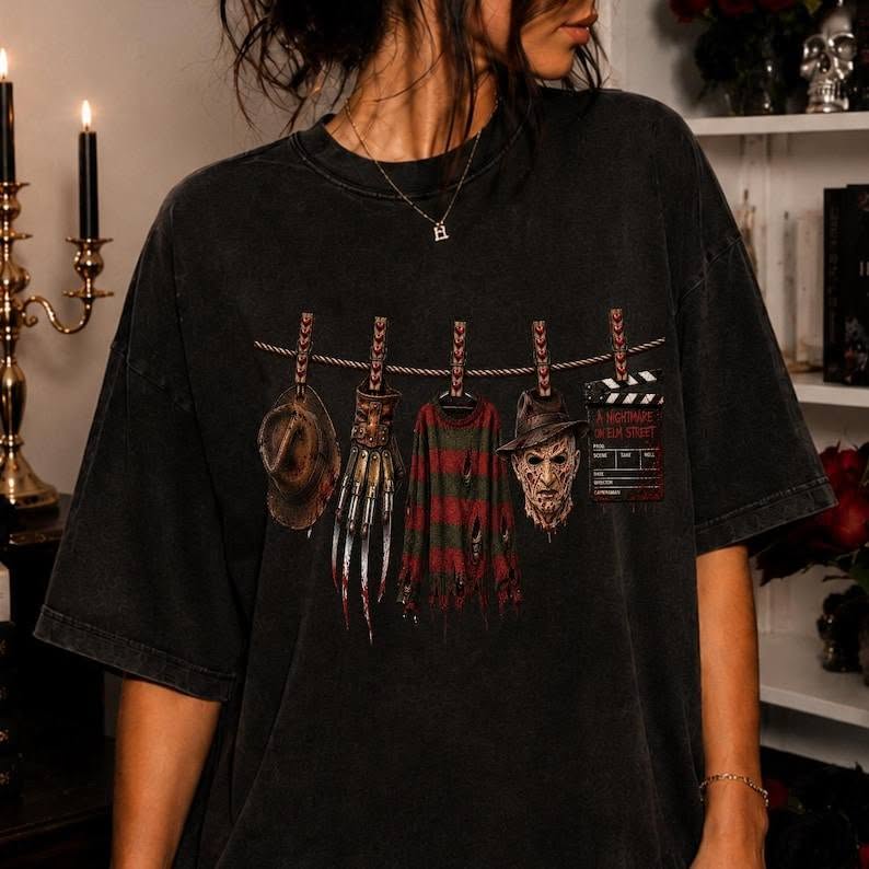 Freddy Clothesline Graphic Tee