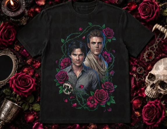 Stefan and Damon Graphic Tee