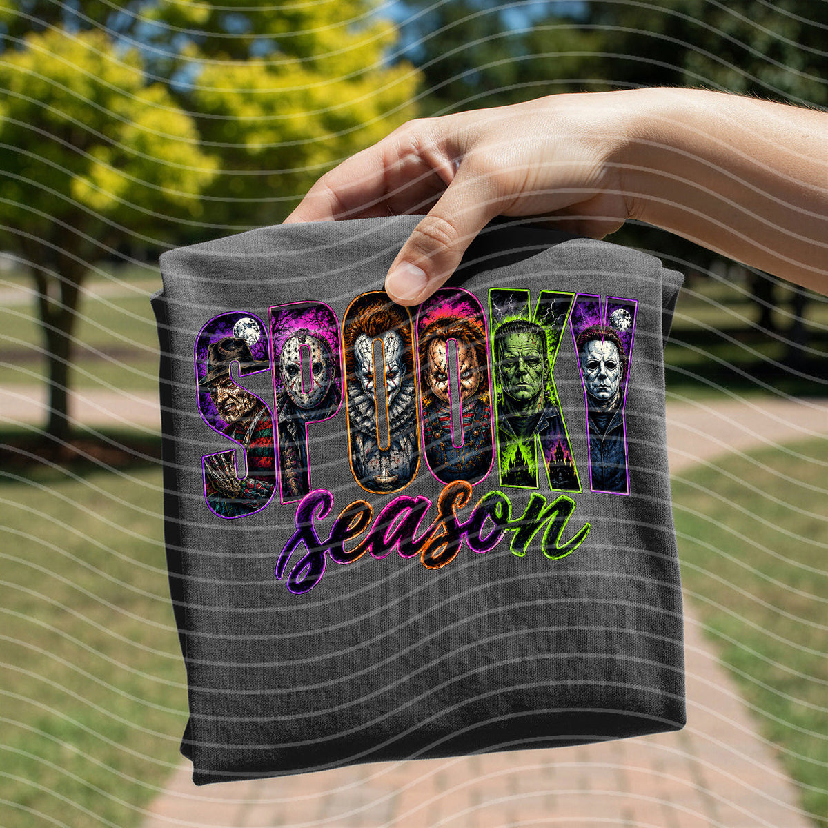 Horror Spooky Season Graphic Tee