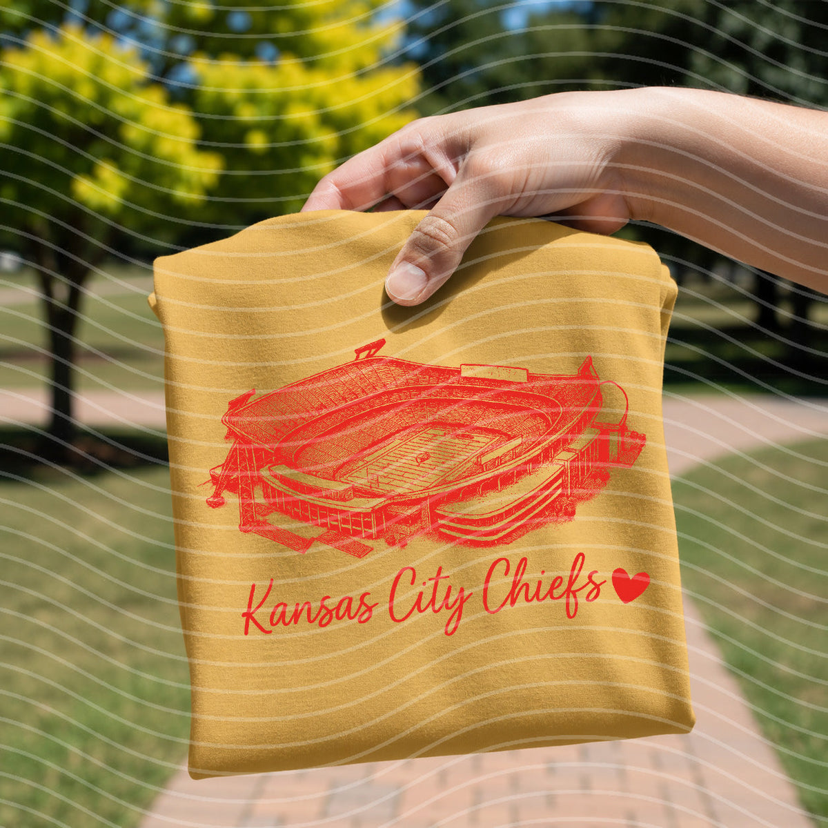 Chiefs Stadium Graphic Tee