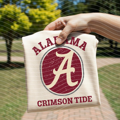 Alabama Retro Stamp Graphic Tee