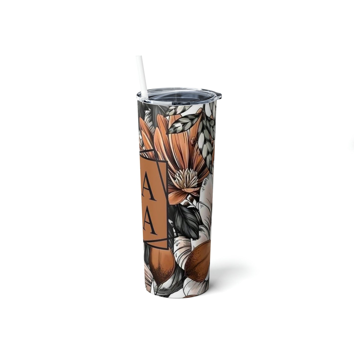 Floral Mama - Skinny Tumbler