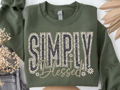 Simply Blessed Graphic Tee