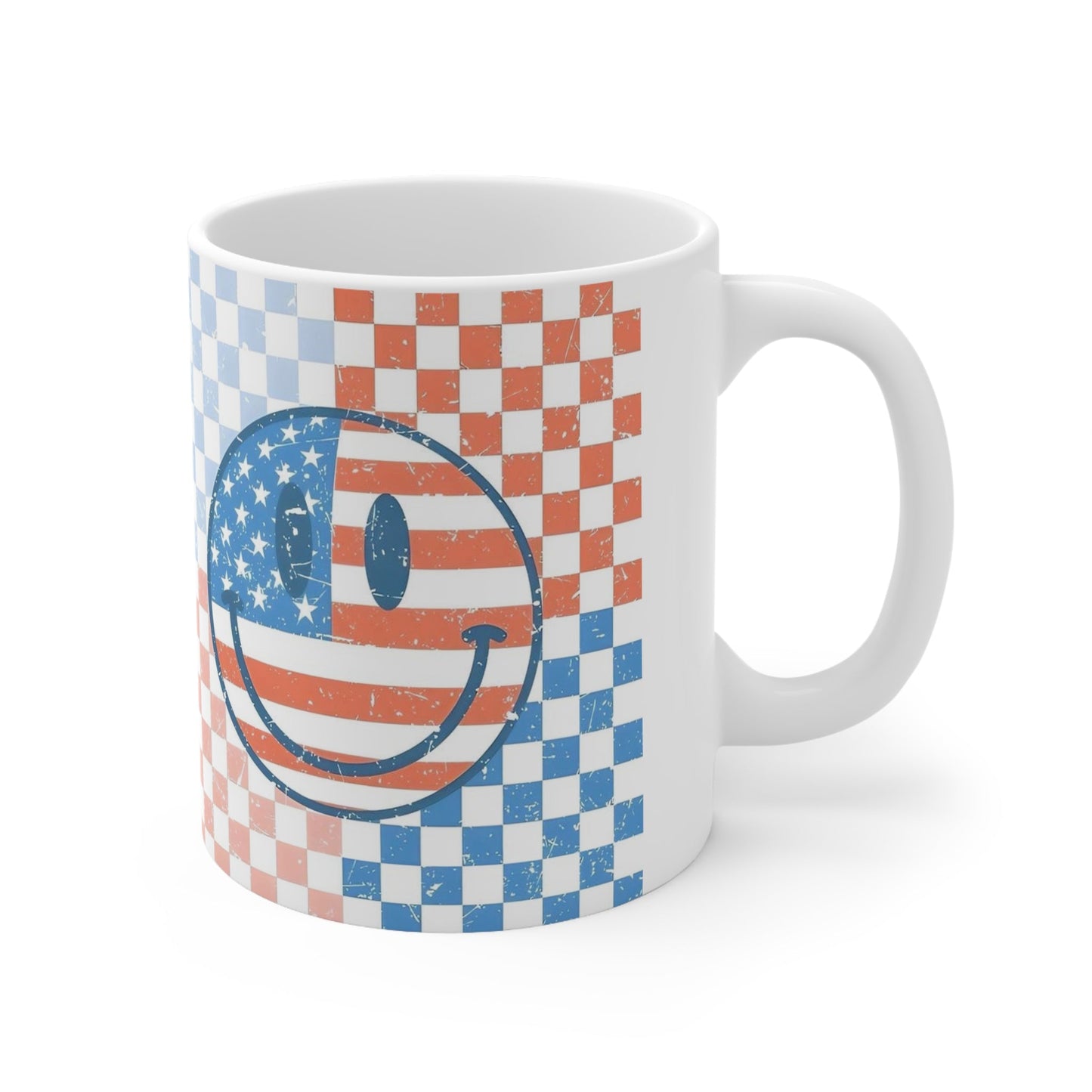 Patriotic Smile  Mug 11oz