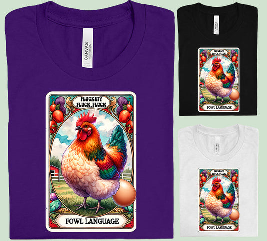 Fowl Language Tarot - Graphic Tee