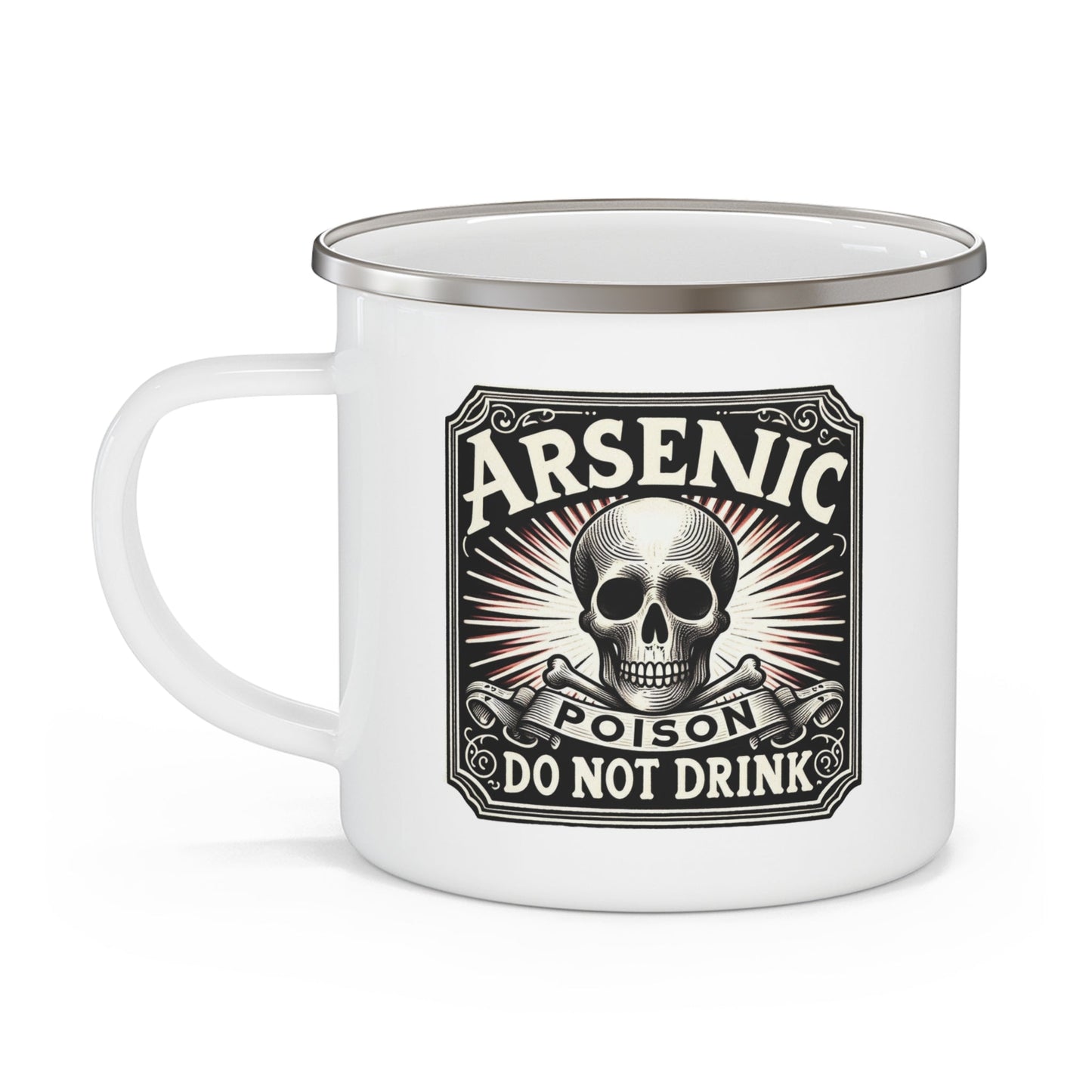 Arsenic Enamel Camping Mug