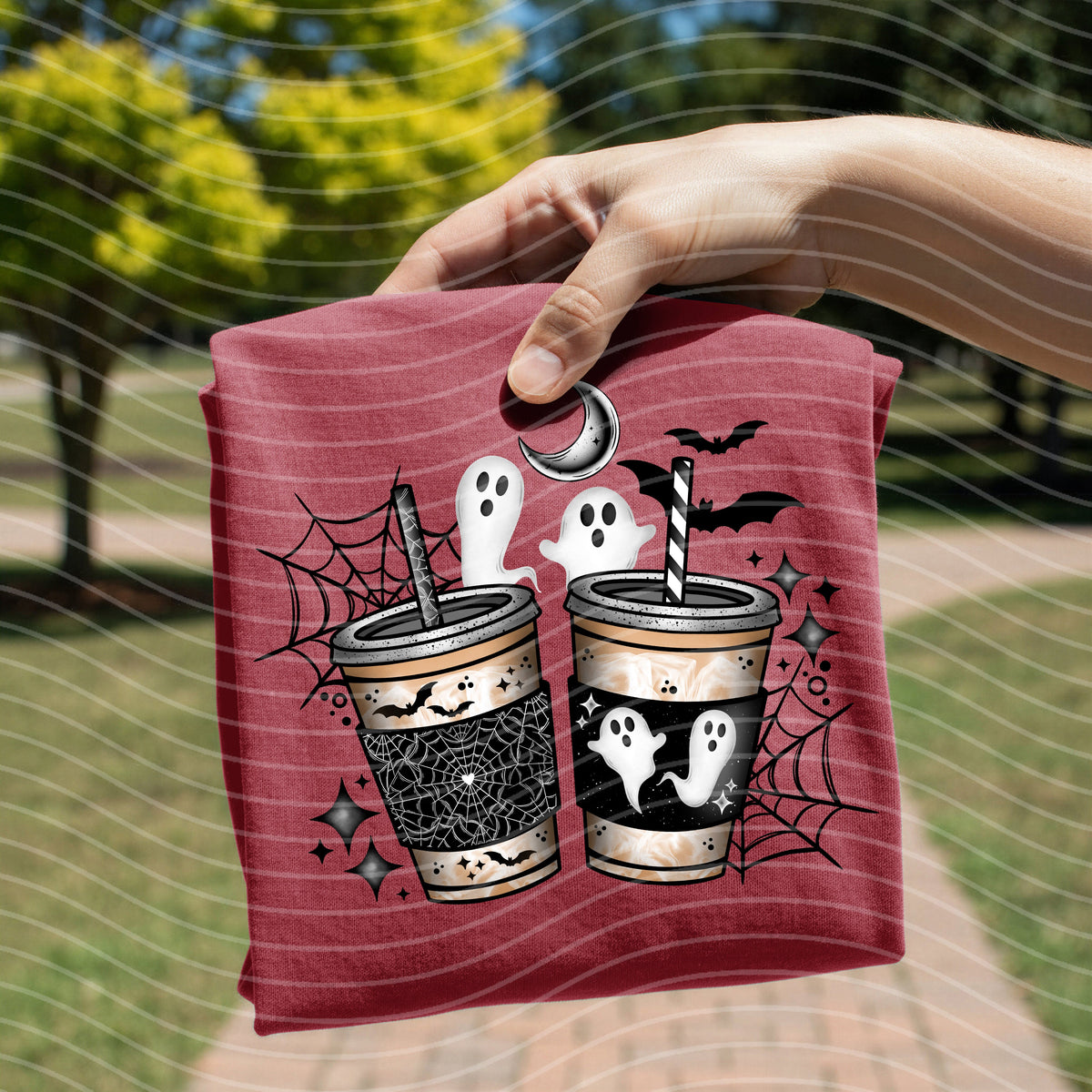 Spooky Coffee Graphic Tee