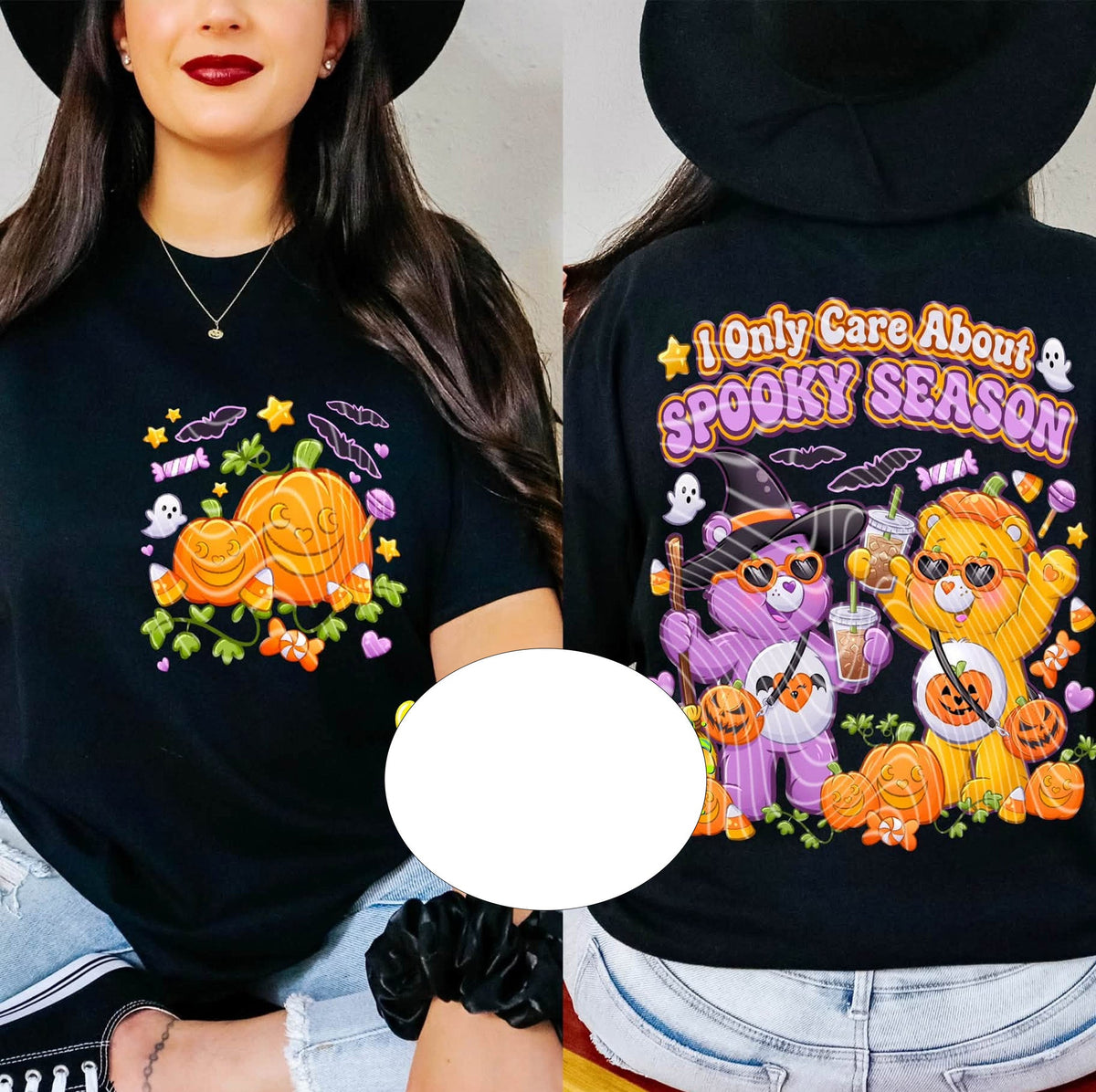 I Only Care About Spooky Season Graphic Tee