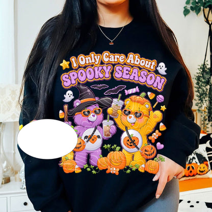I Only Care About Spooky Season Graphic Tee