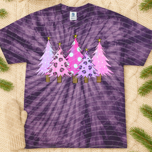 Pink and Purple Trees Graphic Tee