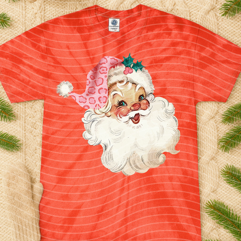 Leopard Santa Graphic Tee