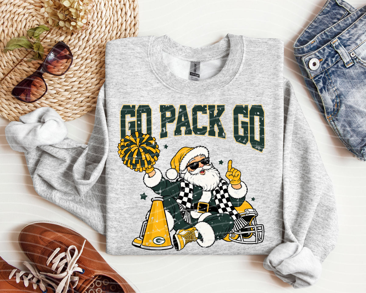 Go Pack Go Santa Graphic Tee