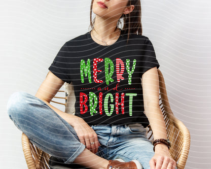 Merry and Bright Graphic Tee