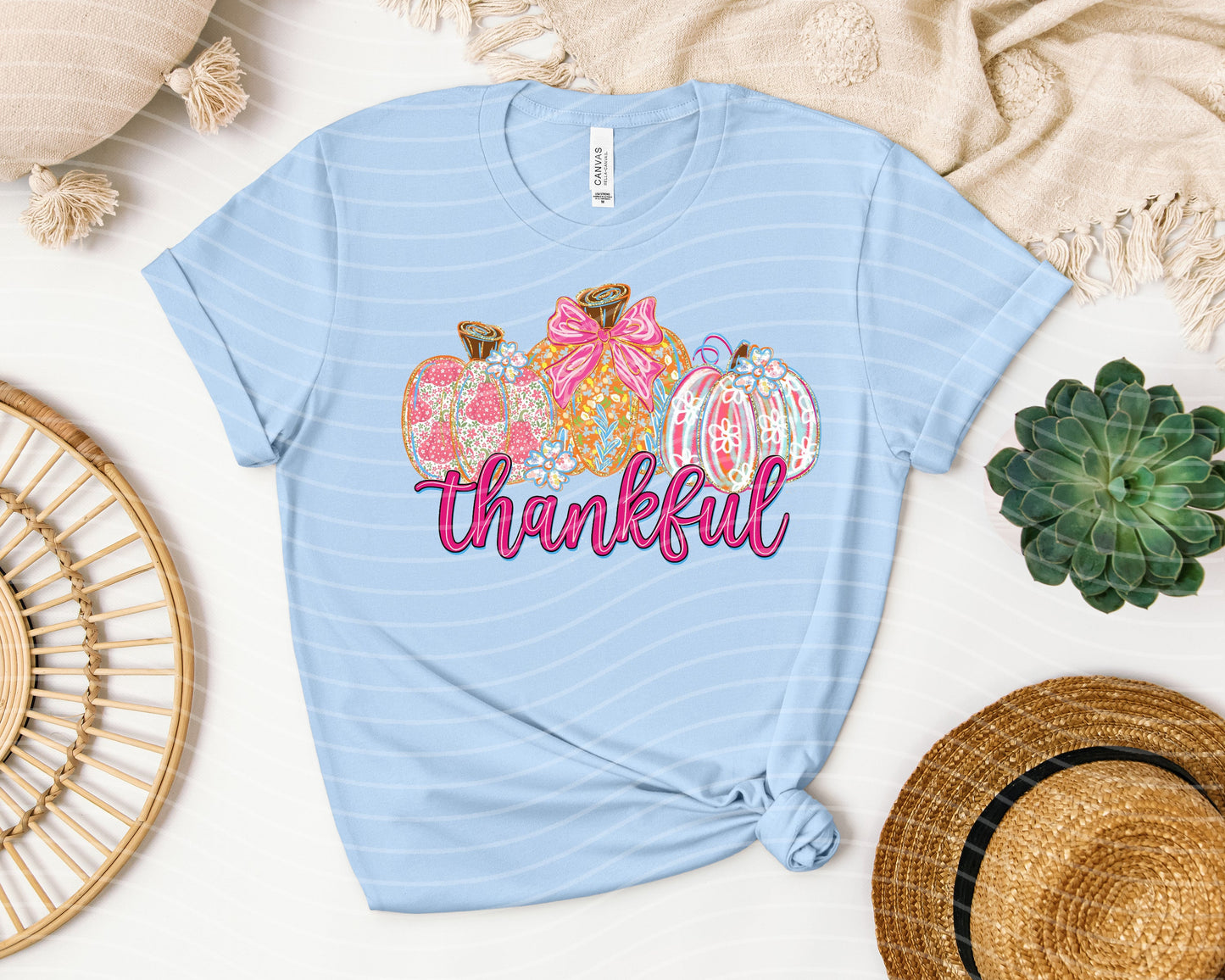 Thankful Pumpkins Graphic Tee