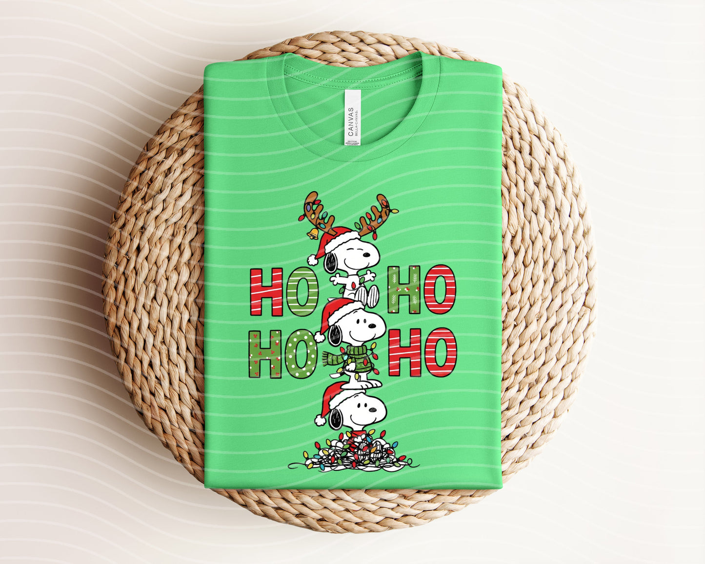 Ho Ho Ho Snoopy Graphic Tee