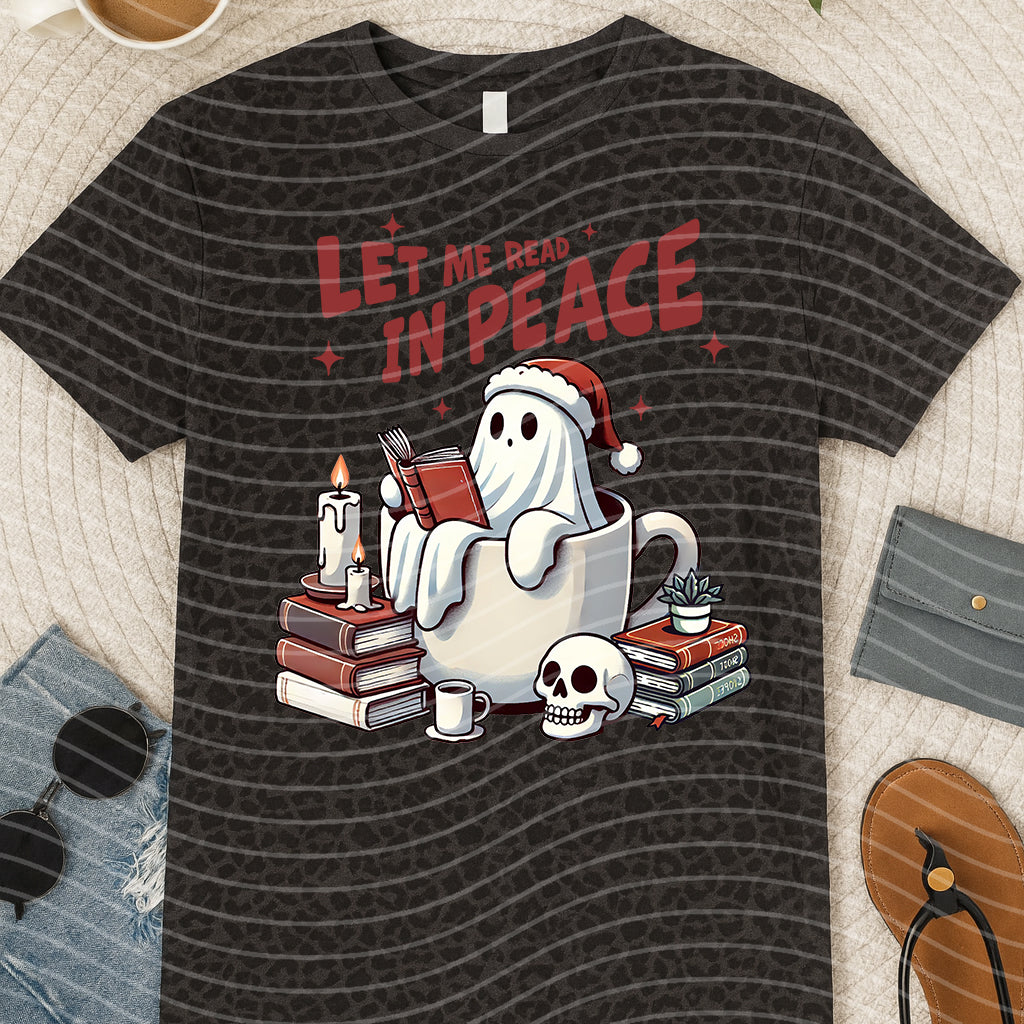 Let Me Read in Peace Graphic Tee