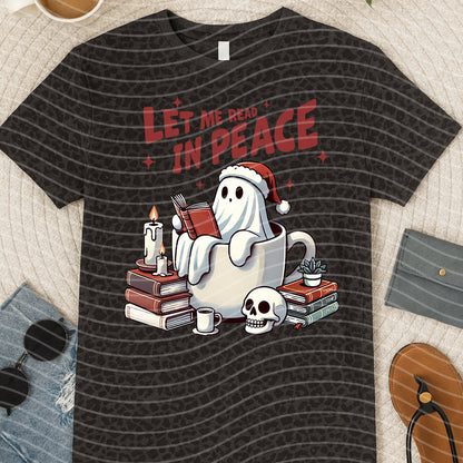 Let Me Read in Peace Graphic Tee