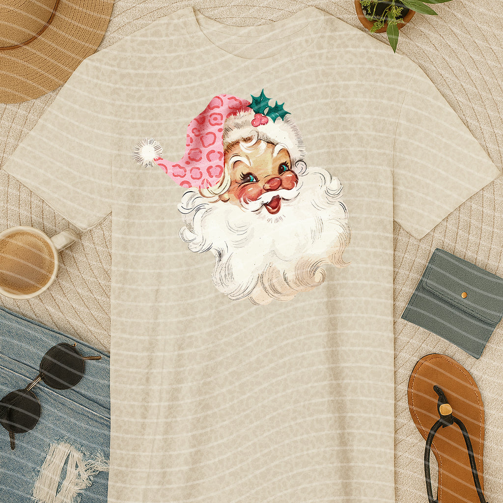 Leopard Santa Graphic Tee
