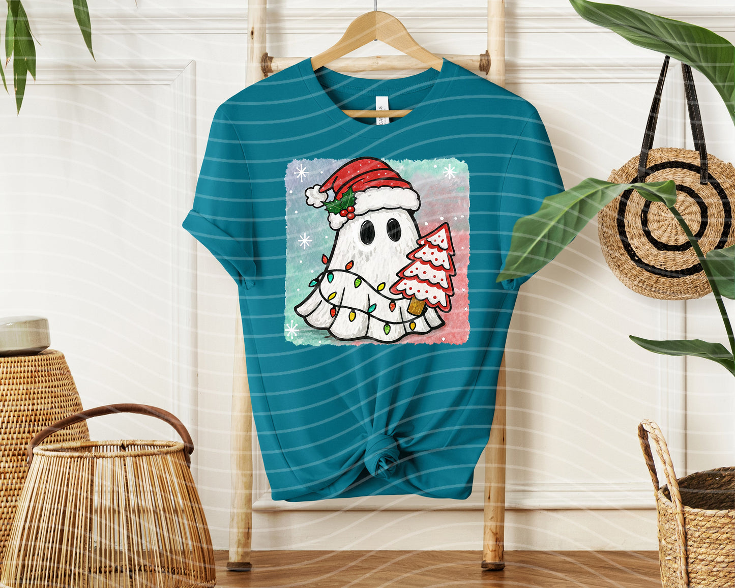 Christmas Ghost Graphic Tee