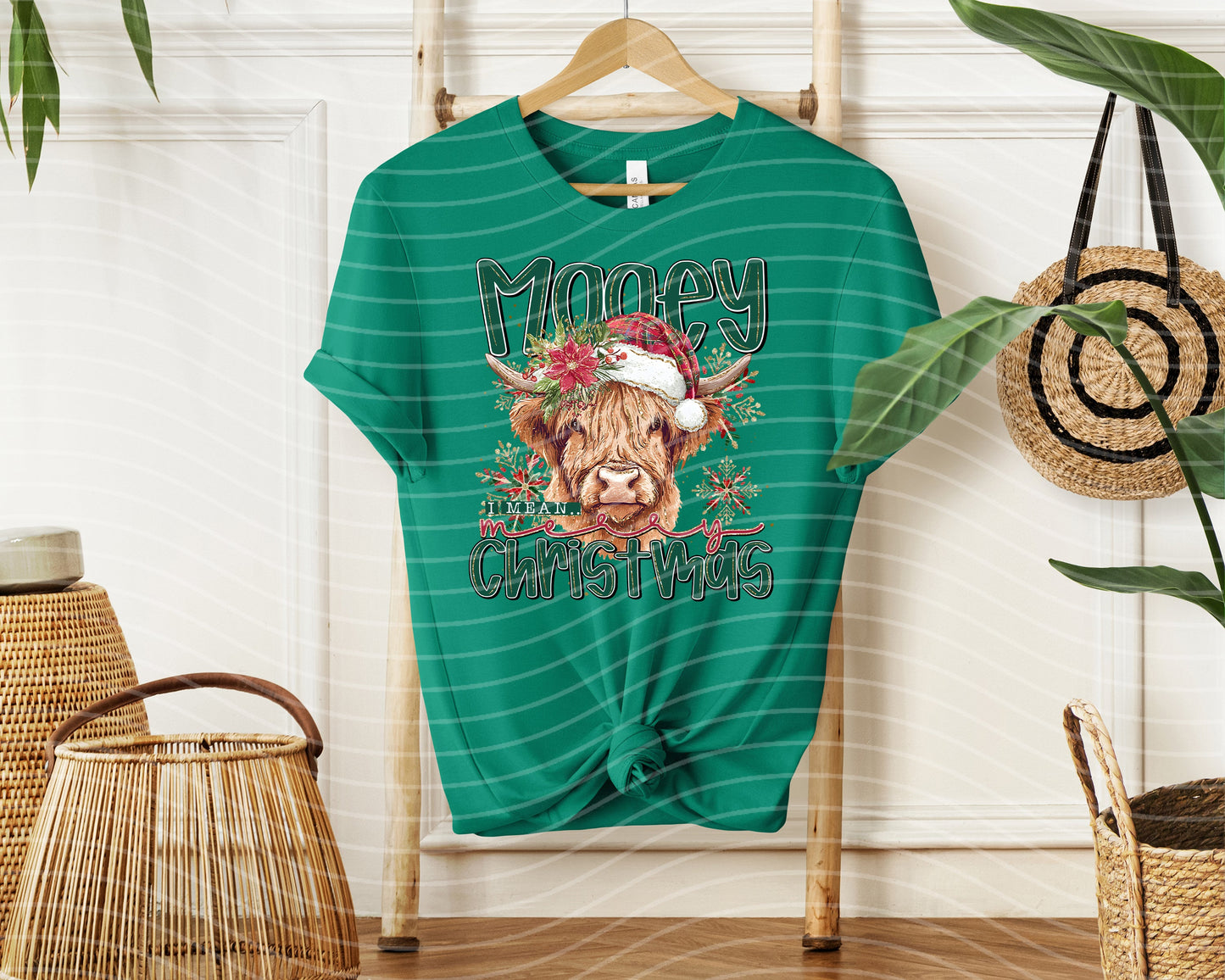 Mooey Christmas Graphic Tee