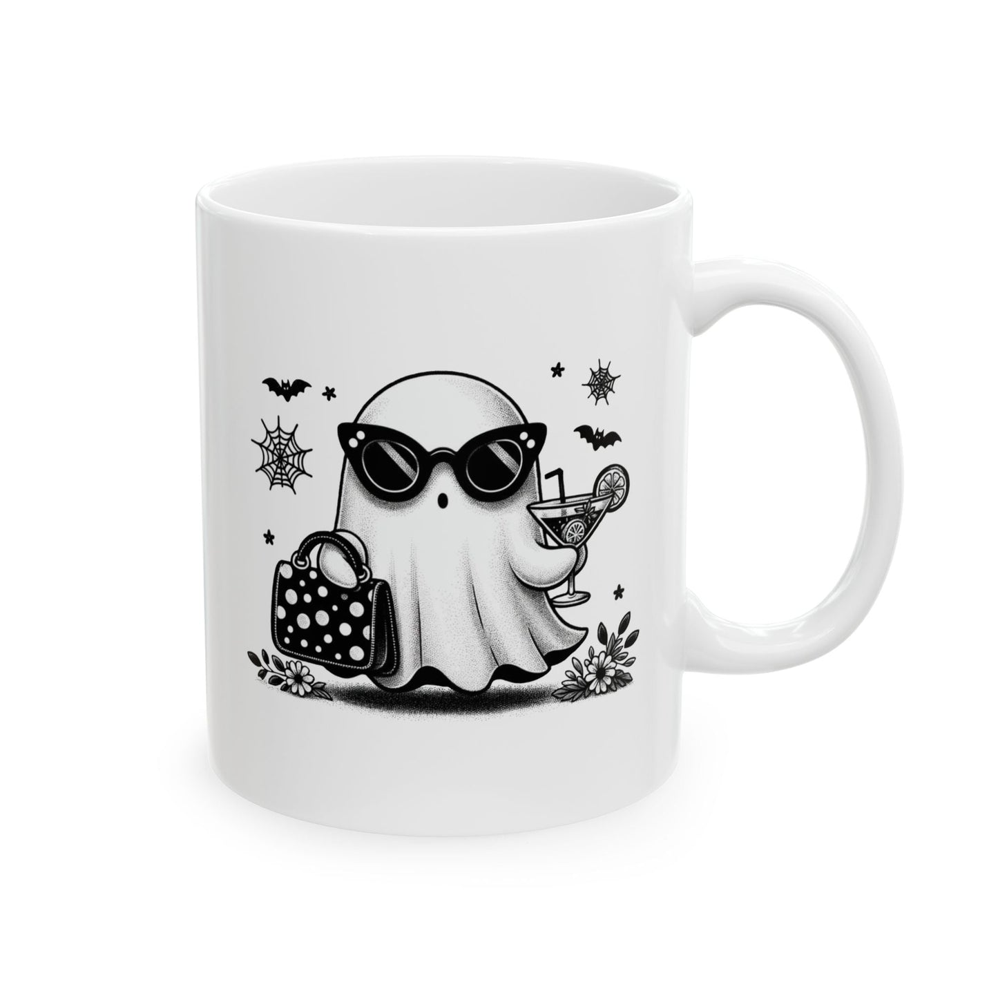 Spooky Little Mama Ceramic Mug, (11oz, 15oz)