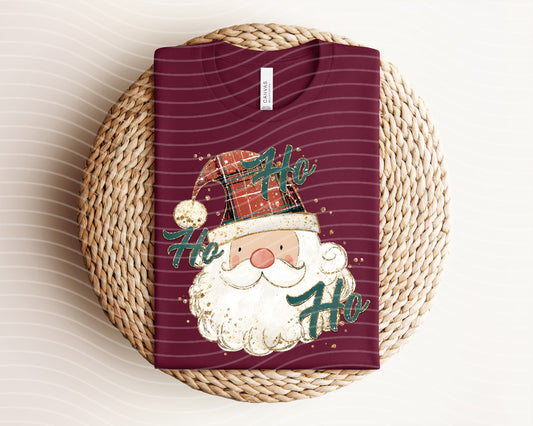 Ho Ho Ho Santa Graphic Tee