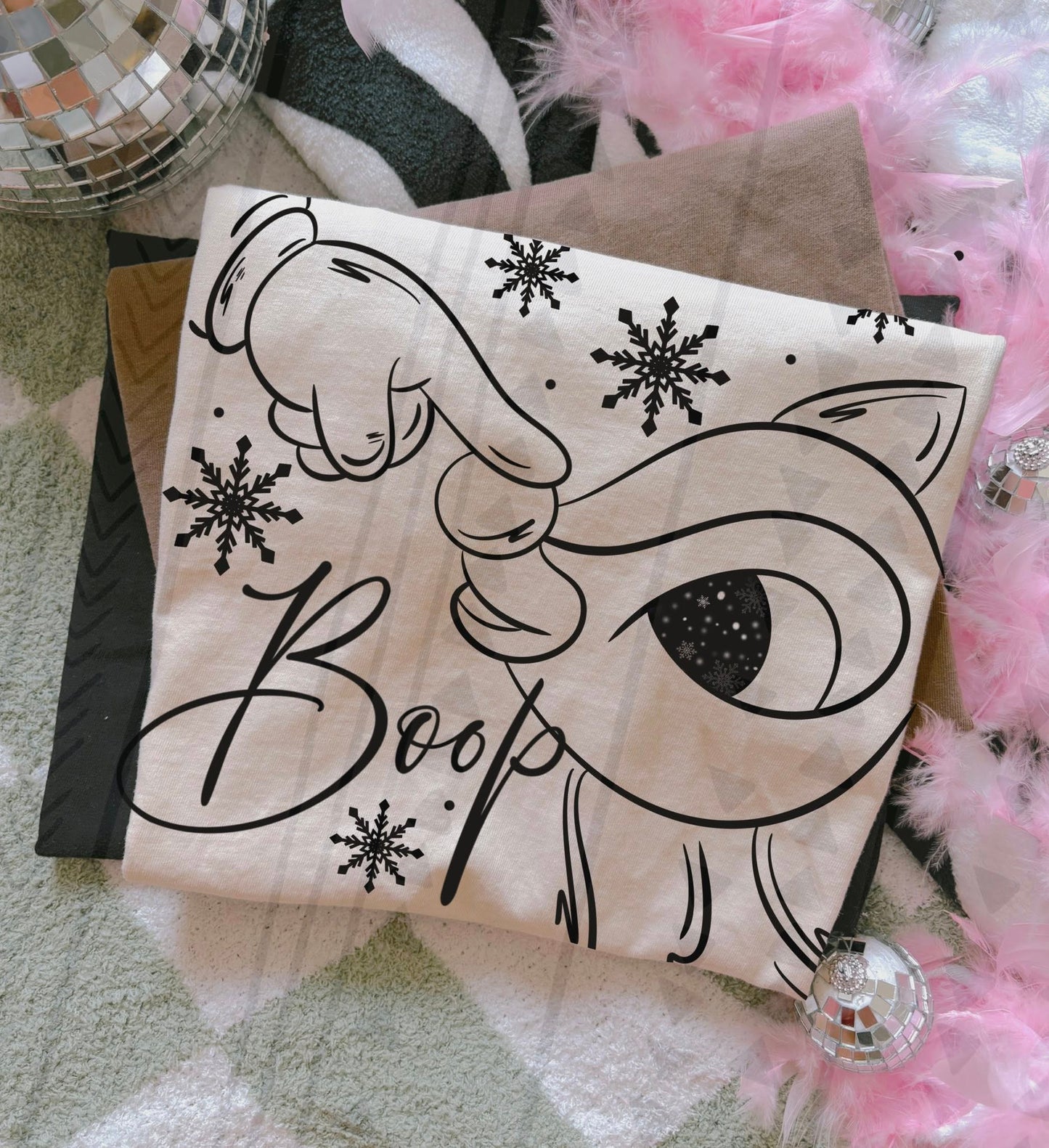 Boop Rudolph Graphic Tee