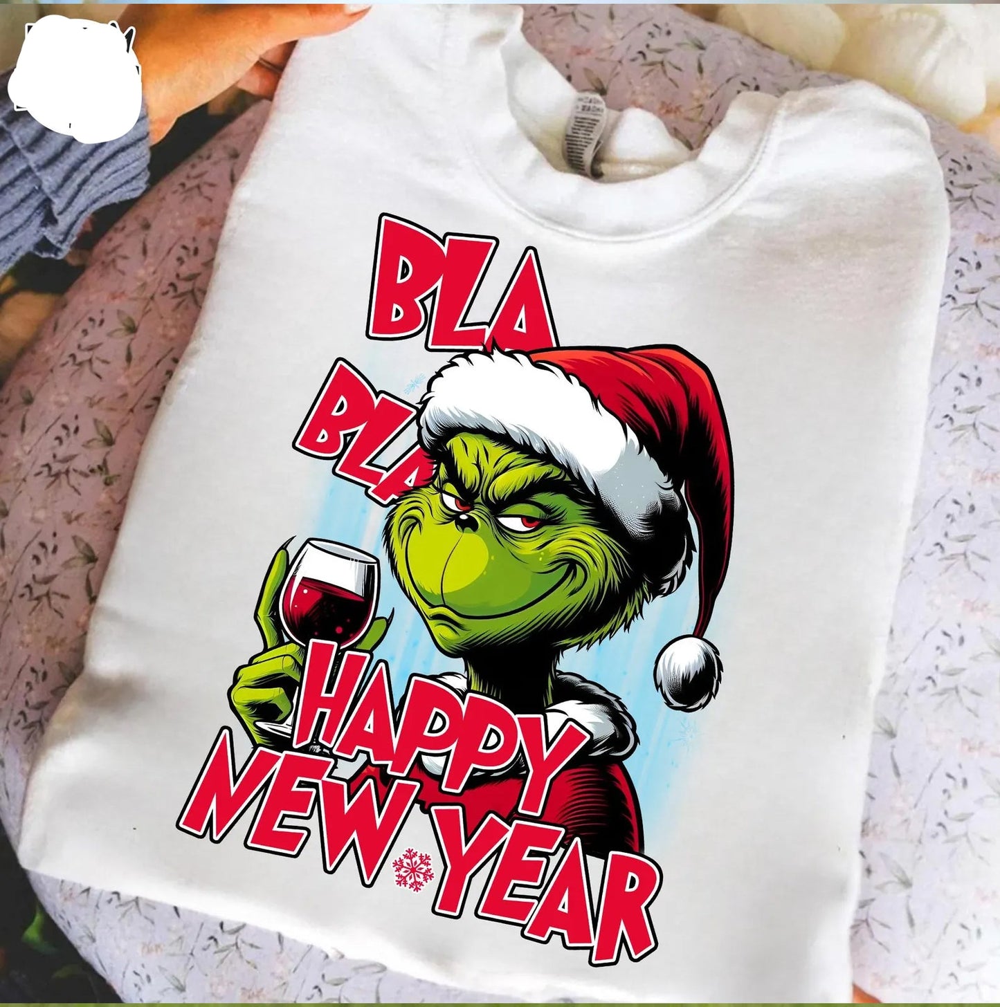 Bla Bla Happy New Year Graphic Tee