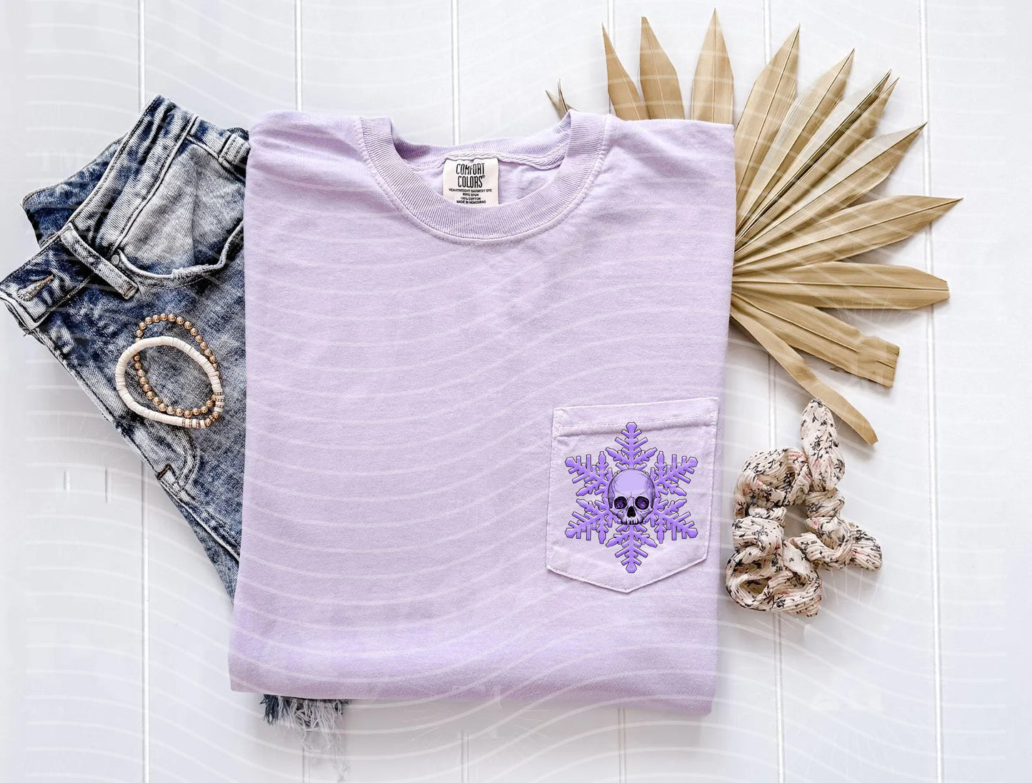 Skeleton Snowflake Graphic Tee