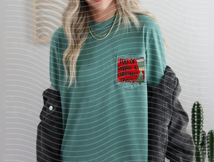Full of Coffee & Christmas Cheer Graphic Tee