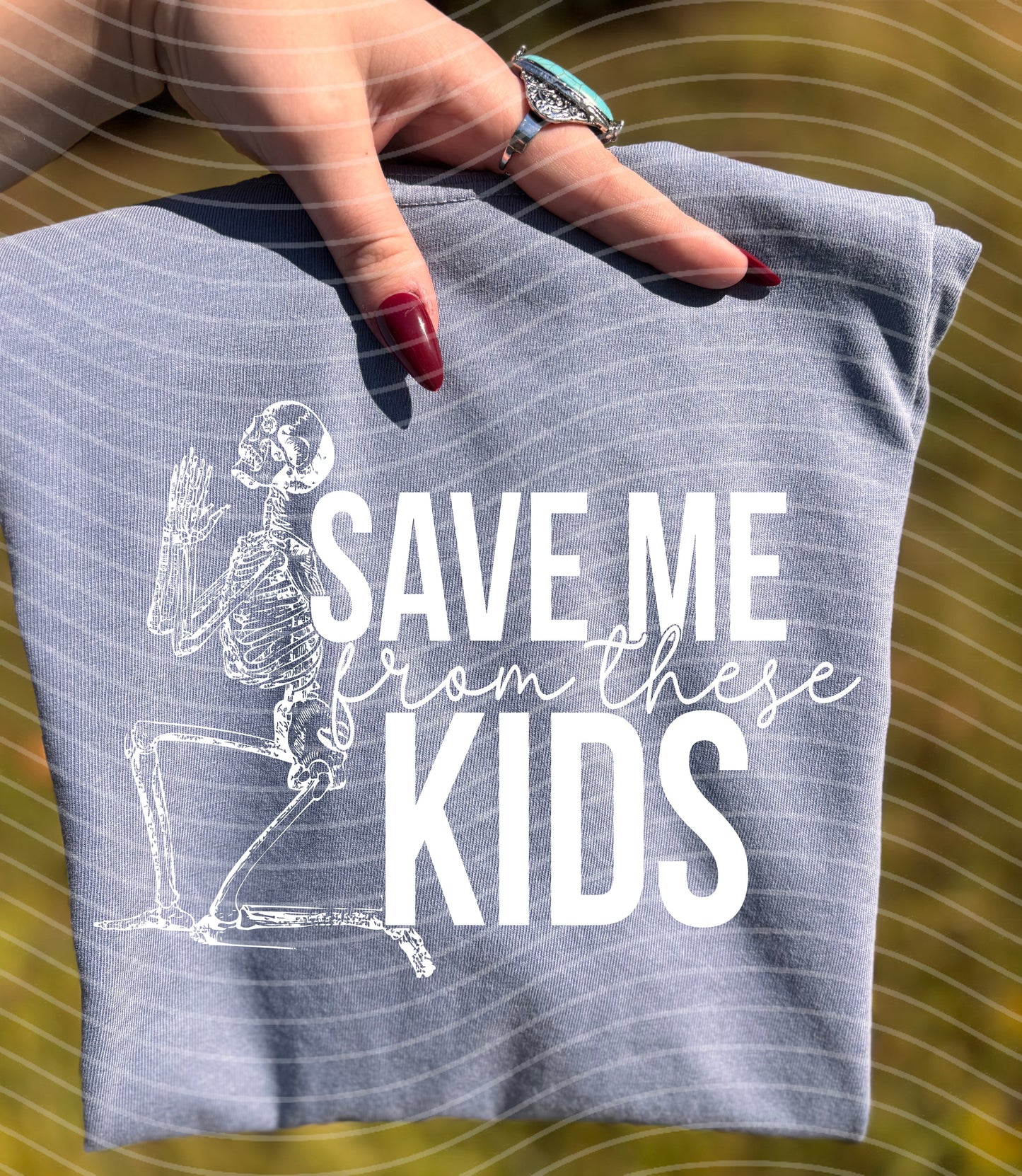 Save Me From These Kids Graphic Tee