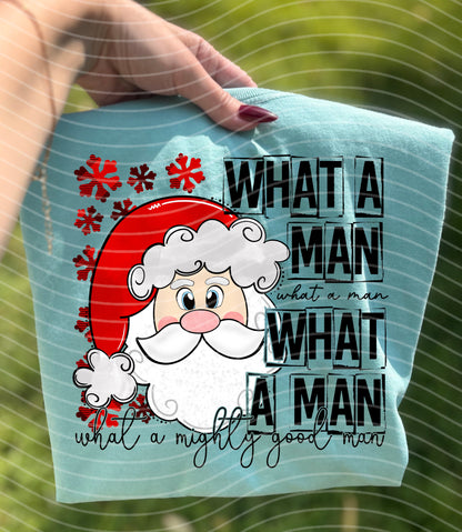 What a Man Graphic Tee