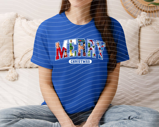 Merry Christmas Movies Graphic Tee