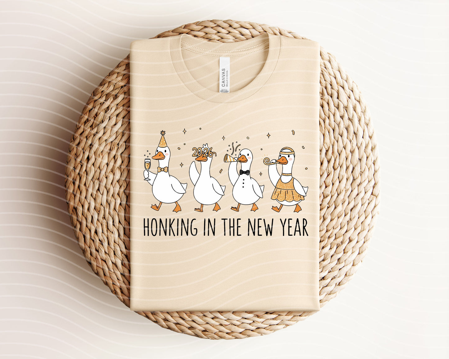 Honking in the New Year Graphic Tee