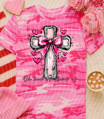 Oh How He Loves Us Graphic Tee