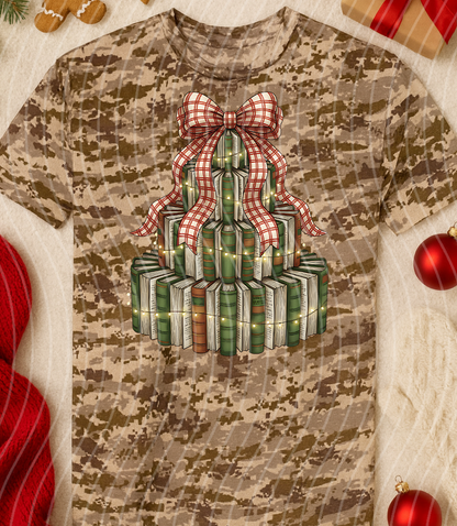 Books Tree Graphic Tee