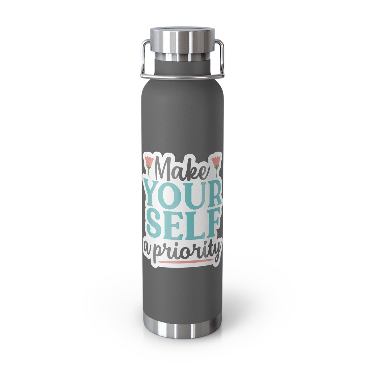 Make Yourself A Priority Copper Vacuum Insulated Bottle, 22oz