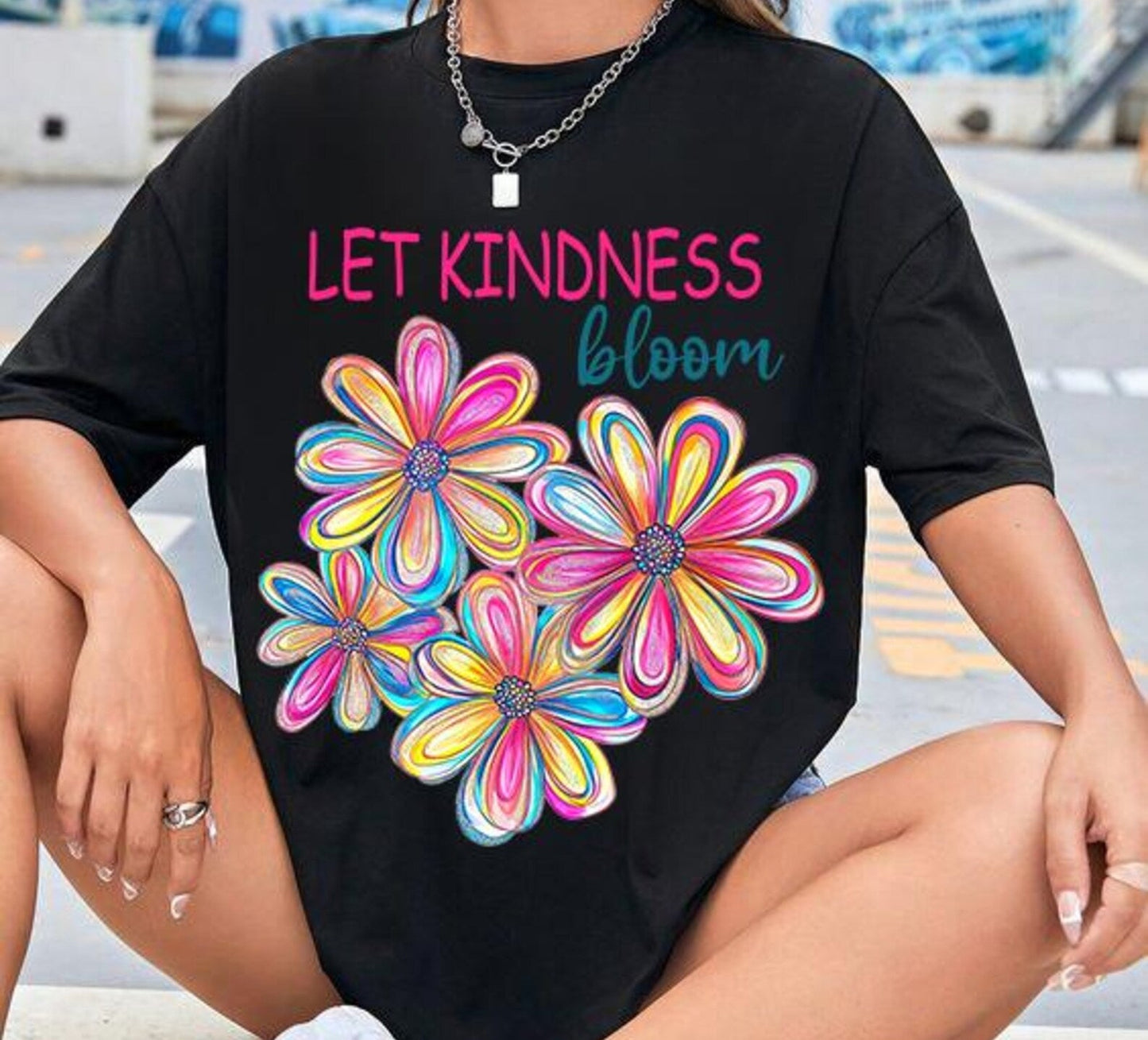 Let Kindness Bloom Graphic Tee